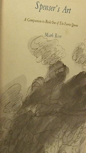 Cover of Spenser's art by Mark Rose