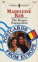 Cover of The Bruges Engagement (Postcards From Europe) by Madeleine Ker