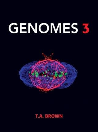 Cover of Genomes 3 by T. A. Brown