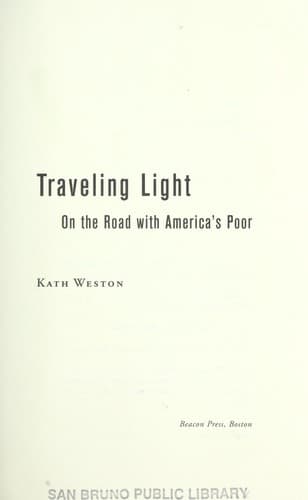 Cover of Traveling light by Kath Weston