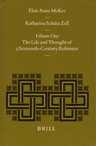 Cover of Katharina Schütz Zell by Elsie Anne McKee