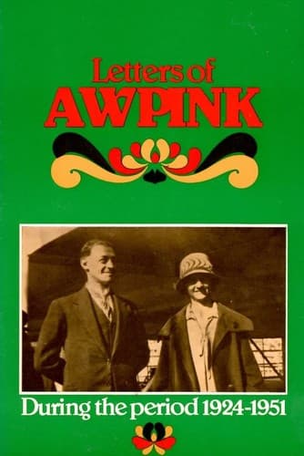 Cover of Letters of Arthur W. Pink by Arthur Walkington Pink