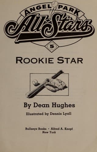 Cover of Rookie Star by Dean Hughes