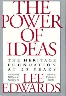 Cover of The power of ideas by Lee Edwards