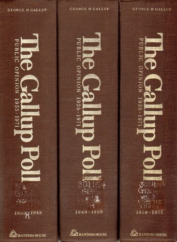 Cover of The Gallup poll by George Horace Gallup