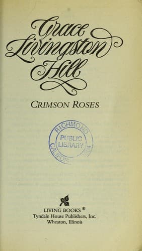 Cover of Crimson Roses by Grace Livingston Hill