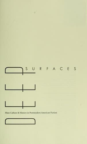 Cover of Deep surfaces by Philip E. Simmons