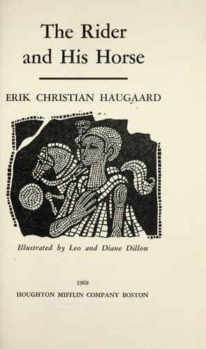 Cover of The rider and his horse by Erik Christian Haugaard