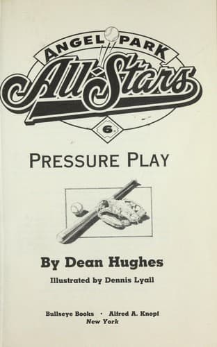 Cover of Pressure play by Dean Hughes