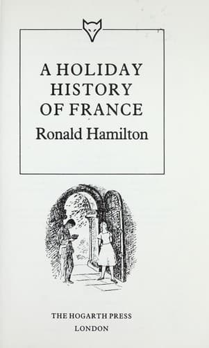 Cover of A Holiday History of France by Ronald Hamilton