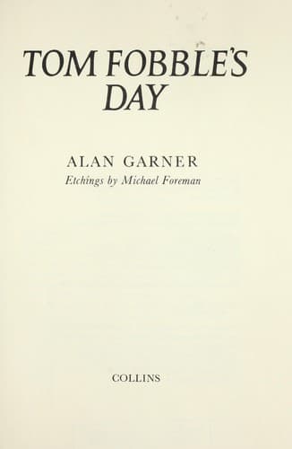 Cover of Tom Fobble's day by Alan Garner