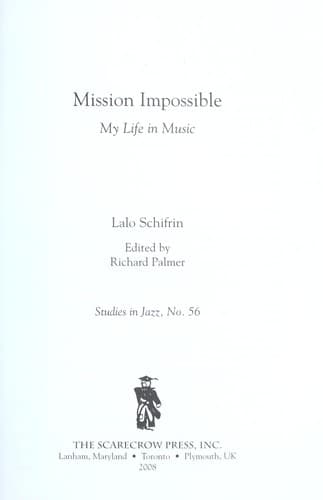 Cover of Mission impossible by Lalo Schifrin