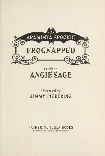 Cover of Frognapped by Angie Sage