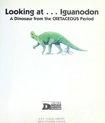 Cover of Looking at-- Iguanodon by Jenny Vaughan