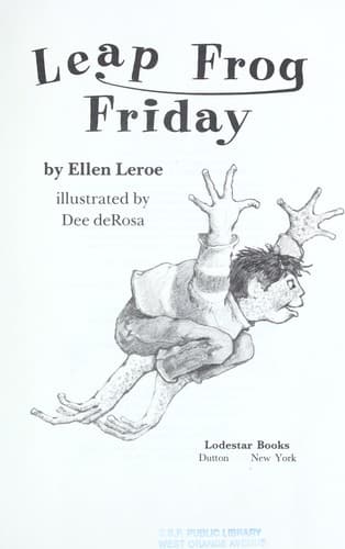 Cover of Leap frog Friday by Ellen Leroe