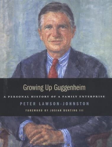 Cover of Growing up Guggenheim by Peter Orman Lawson-Johnston