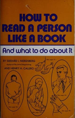 Cover of How to read a person like a book by Gerard I. Nierenberg