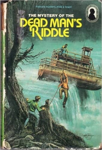 Cover of The Mystery of the Dead Man's Riddle by Dennis Lynds