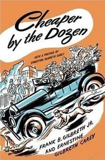Cover of Cheaper by the Dozen by Frank B. Gilbreth Jr.
