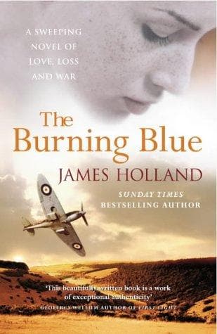 Cover of The Burning Blue by James Holland