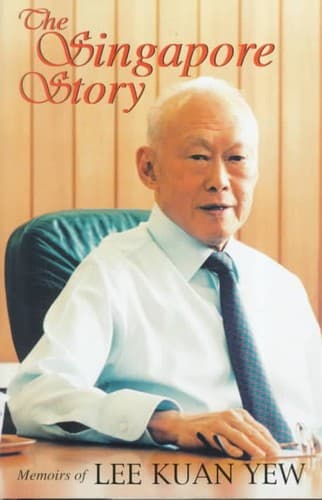 Cover of The Singapore Story by Lee Kuan Yew
