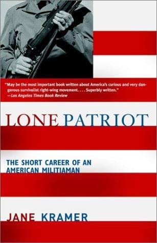 Cover of Lone patriot by Jane Kramer