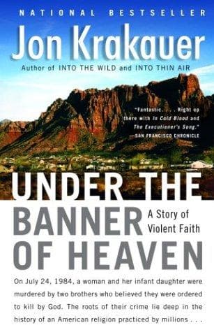 Cover of Under the Banner of Heaven by Jon Krakauer