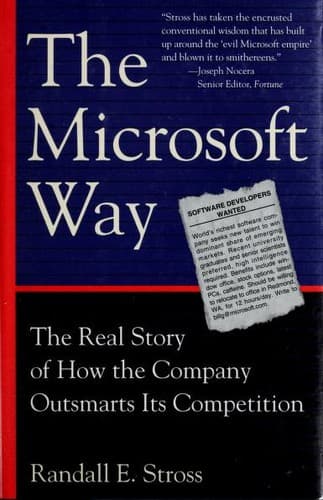Cover of The Microsoft way by Randall E. Stross