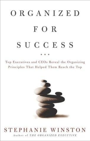 Cover of Organized for Success by Stephanie Winston