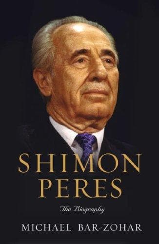 Cover of Shimon Peres by Michael Bar-Zohar