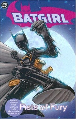 Cover of Batgirl, fists of fury by Kelley Puckett