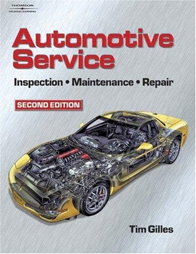 Cover of Automotive Service by Tim Gilles