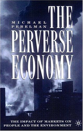 Cover of The Perverse Economy by Michael Perelman