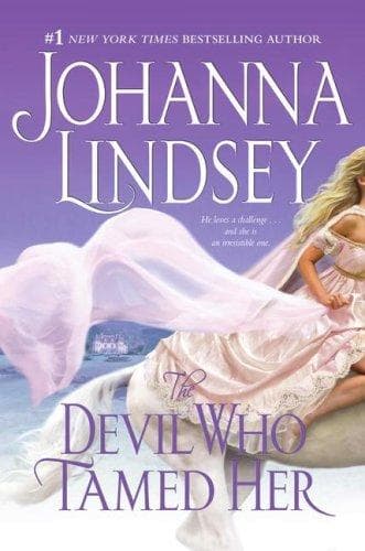 Cover of The Devil Who Tamed Her by Johanna Lindsey