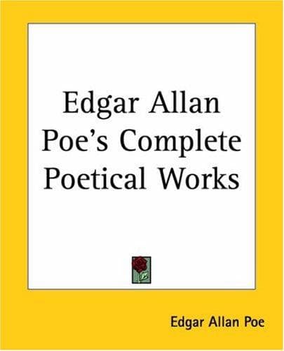 Cover of Edgar Allan Poe's Complete Poetical Works by Edgar Allan Poe