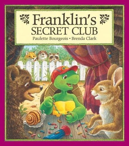 Cover of Franklin's secret club by Paulette Bourgeois