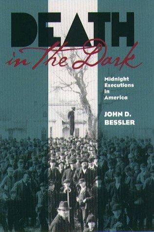 Cover of Death in the dark by John D. Bessler