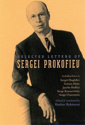 Cover of Selected letters of Sergei Prokofiev by Sergey Prokofiev