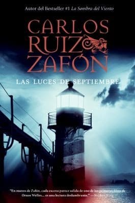 Cover of Luces de Septiembre by Carlos Ruiz Zafón