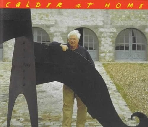 Cover of Calder at home by Pedro E. Guerrero