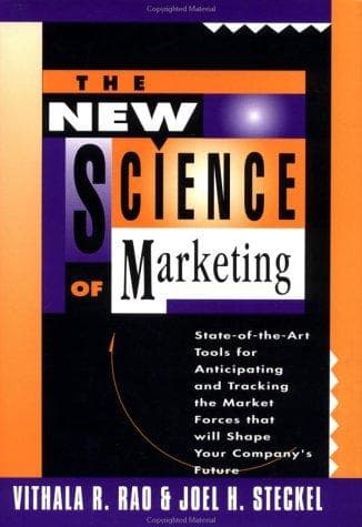 Cover of The new science of marketing by Vithala R. Rao