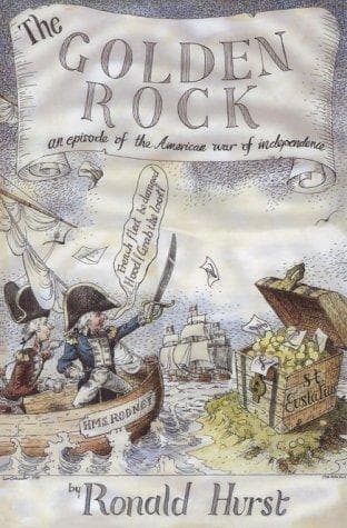 Cover of The Golden rock by Ronald Hurst
