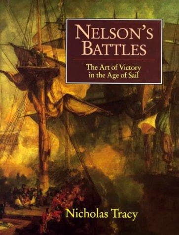 Cover of Nelson's battles by Nicholas Tracy