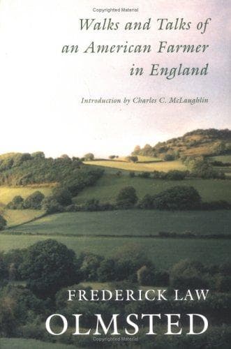 Cover of Walks and Talks of an American Farmer in England by Frederick Law Olmsted, Sr