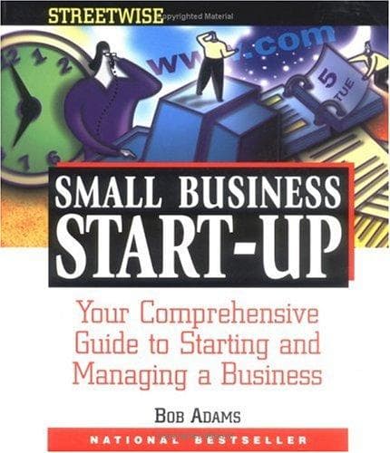 Cover of Adams Streetwise small business start-up by Adams, Bob