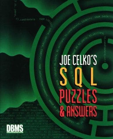 Cover of SQL puzzles & answers by Joe Celko