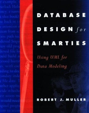 Cover of Database Design for Smarties by Robert J. Muller
