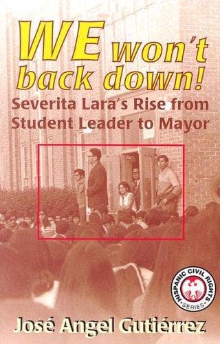Cover of We won't back down by José Ángel Gutiérrez