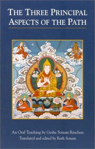 Cover of The three principal aspects of the path by Sonam Rinchen