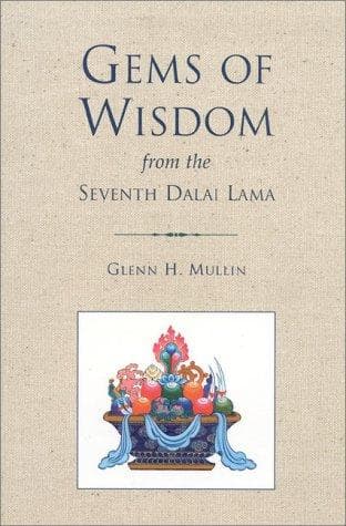 Cover of Gems of wisdom from the Seventh Dalai Lama by Bskal-bzaṅ-rgya-mtsho, Dalai Lama VII